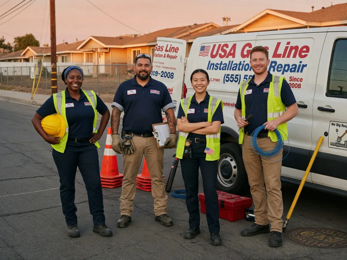 Gas Line Installation company in Mount Bethel, PA
